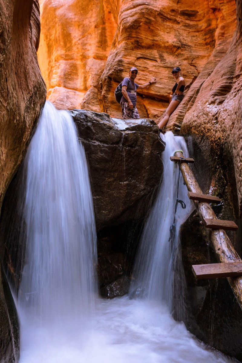 Kanarra Falls Slot Canyon Hike In Utah