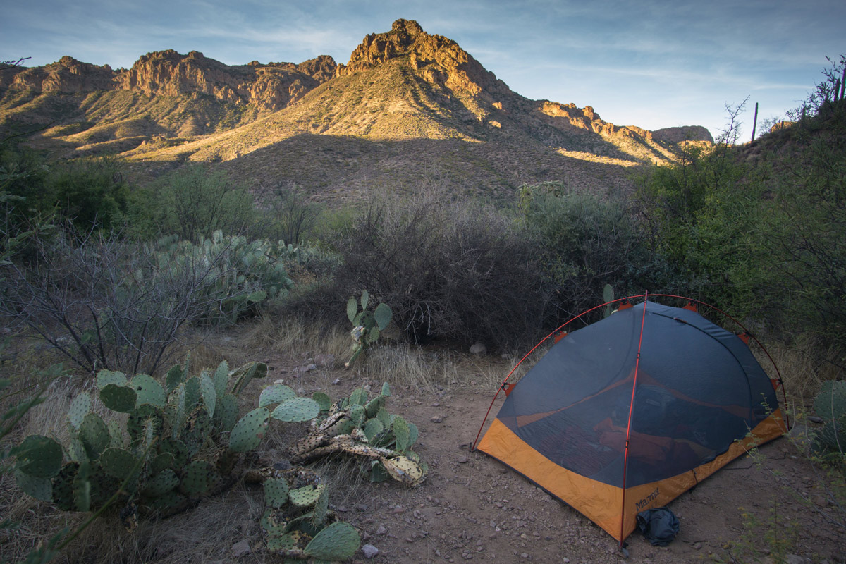 Superstitions Mountain Free Tent Camping Peralta Trail