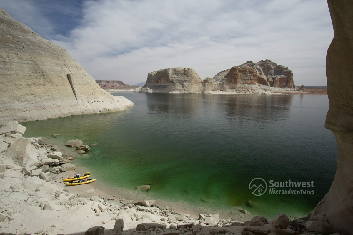 Lake-Powell-Kayaking-Ice-Cream-Canyon