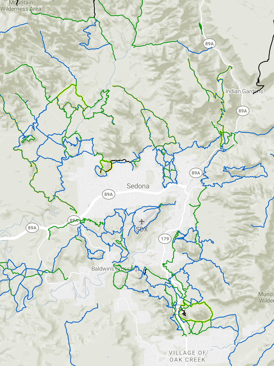 Sedona-Hiking-Trails-Map