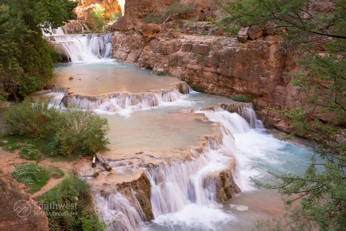 A main view of Beaver Falls.