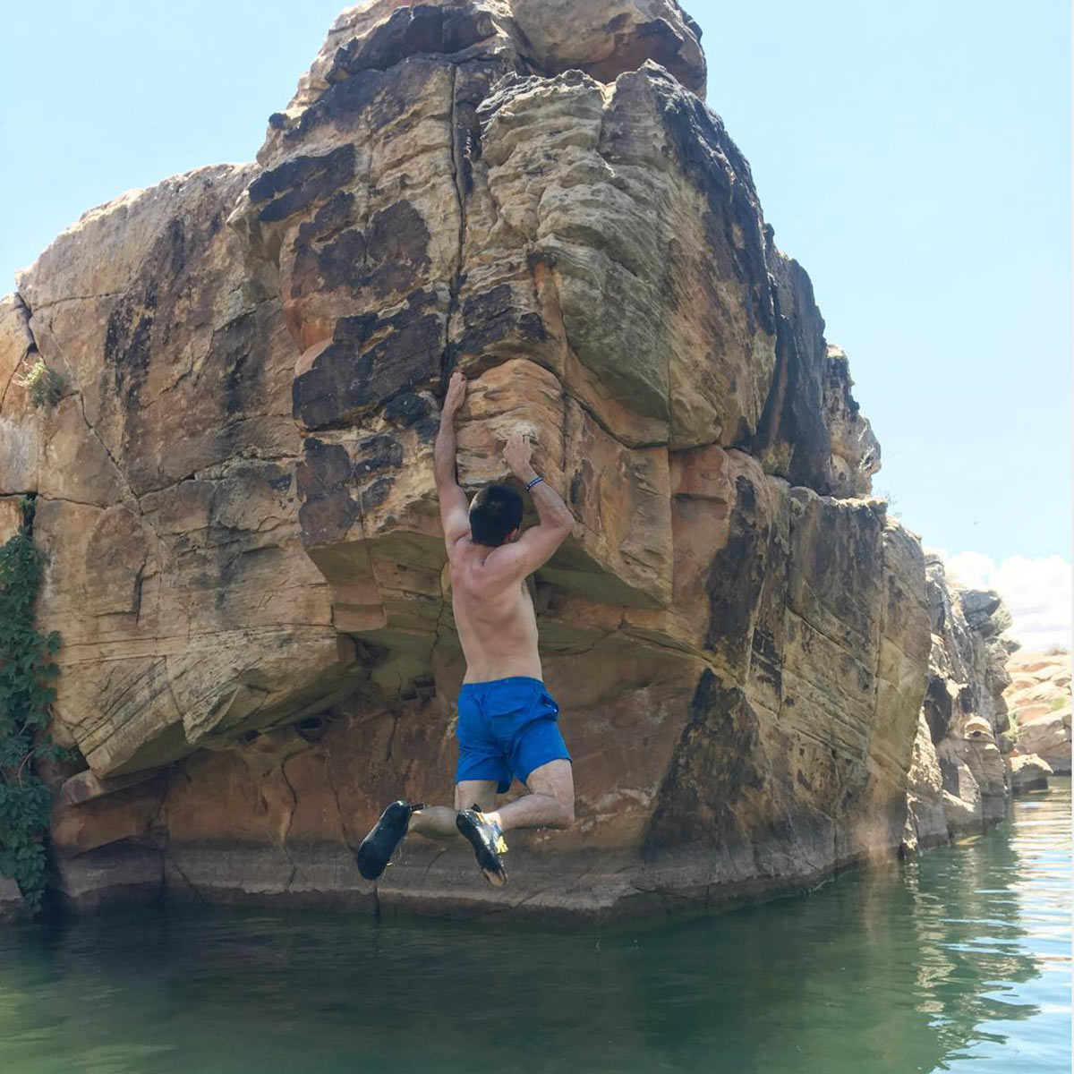 East-Clear-Creek-Winslow-Deep-Water-Soloing-Arizona