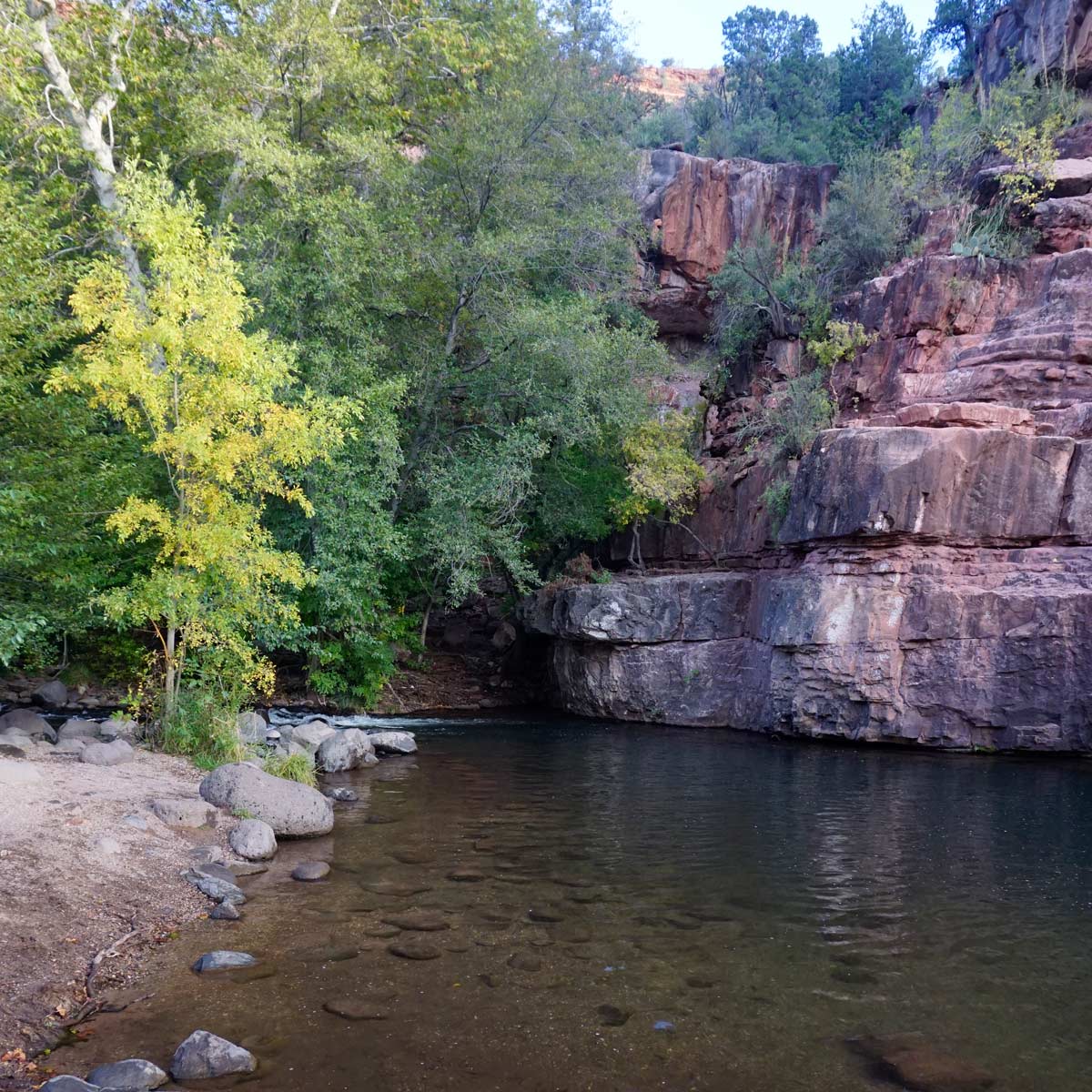 Grasshopper-Point-Swimming-Sedona-Arizona