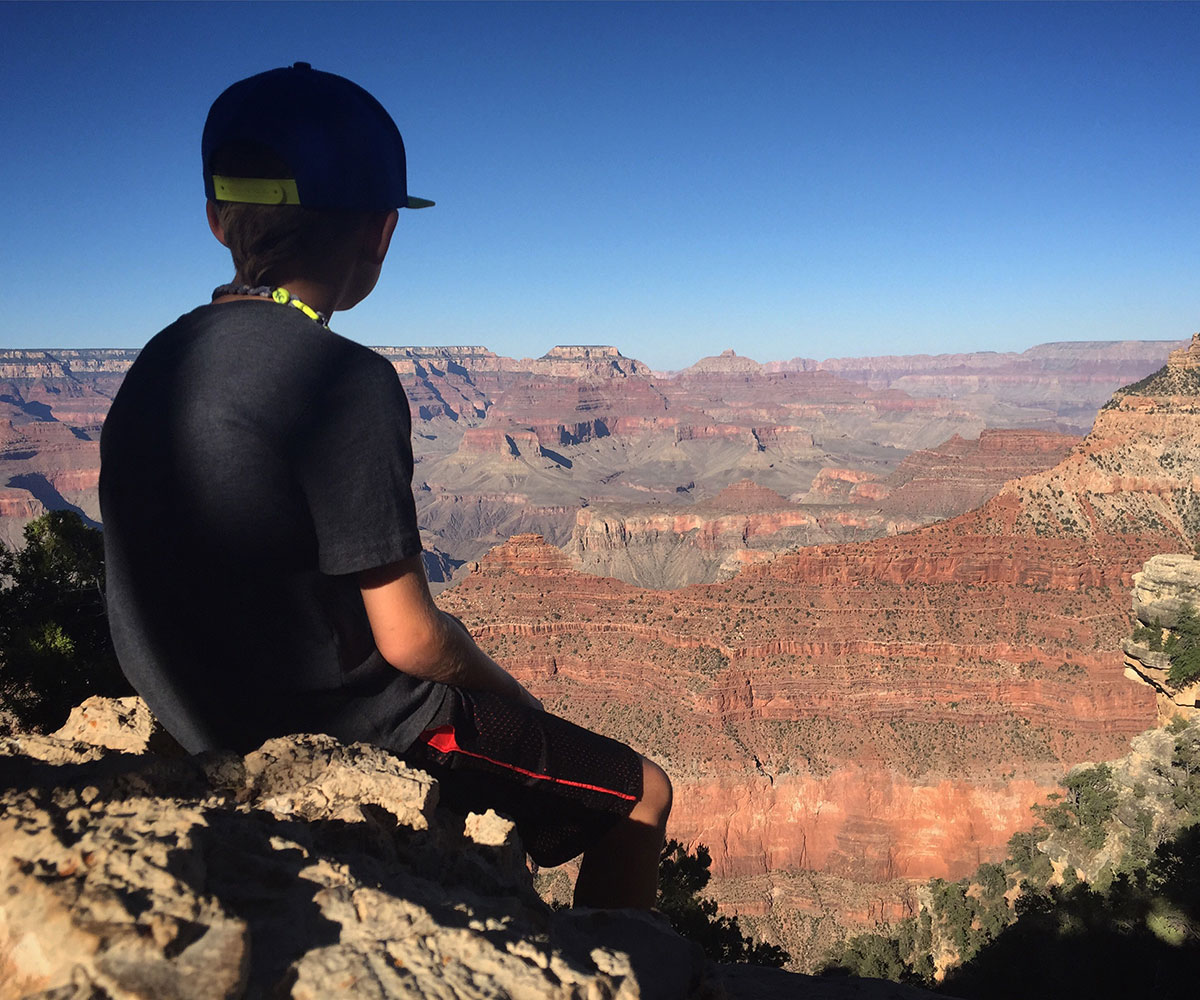 South-Kaibab-Trail-Hiking-Kids